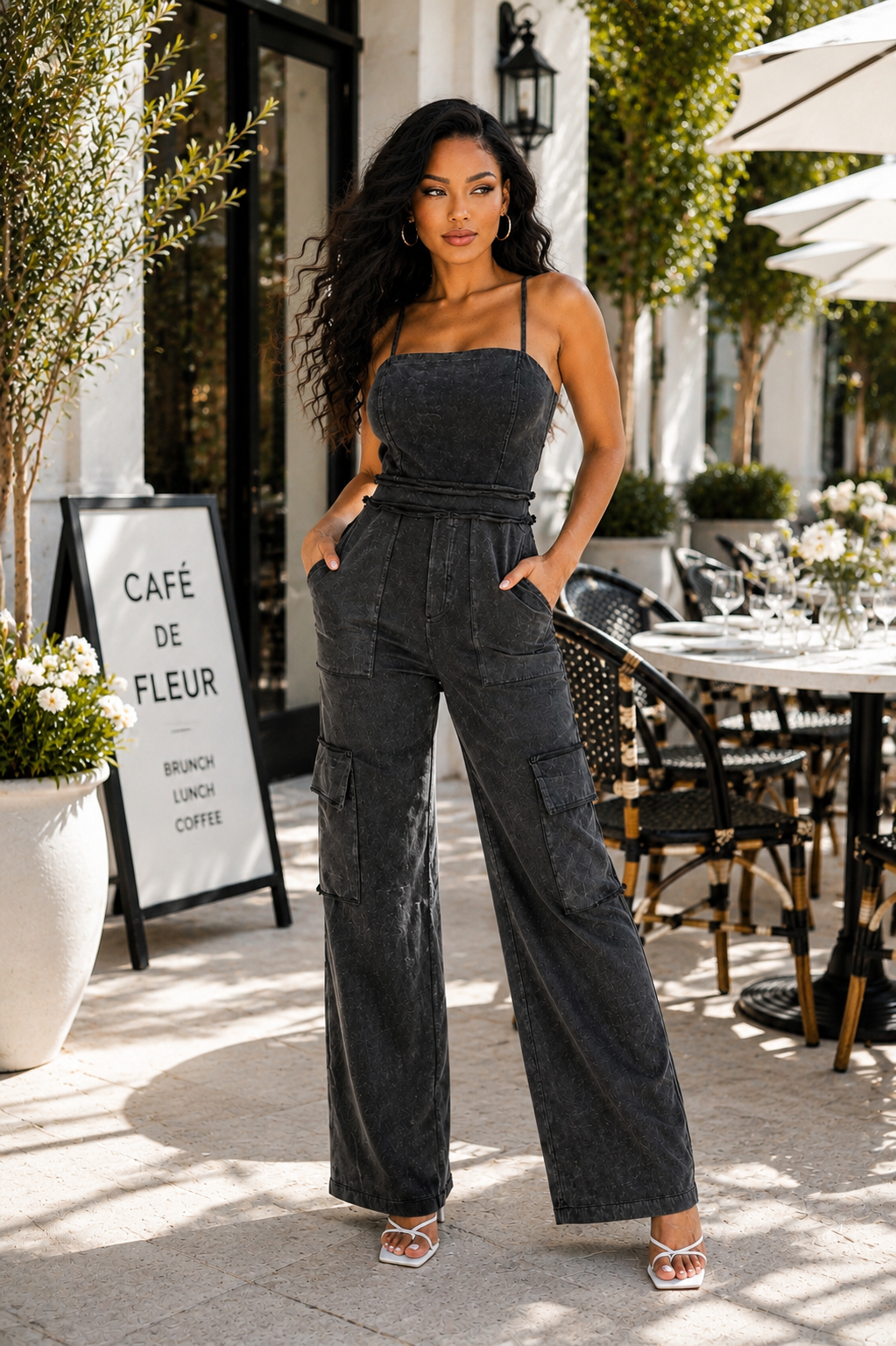 After Midnight Cargo Jumpsuit