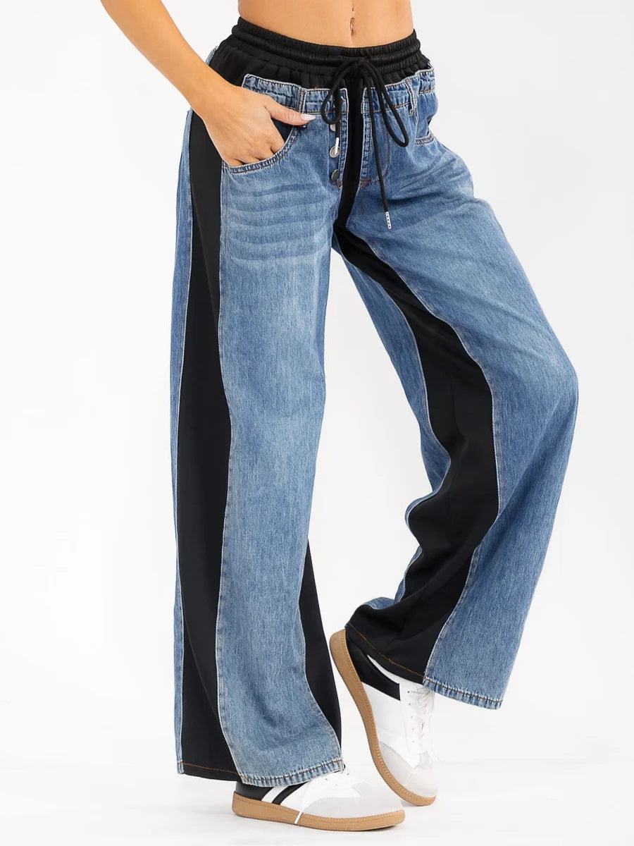 Apex Hybrid Wide Leg Jeans