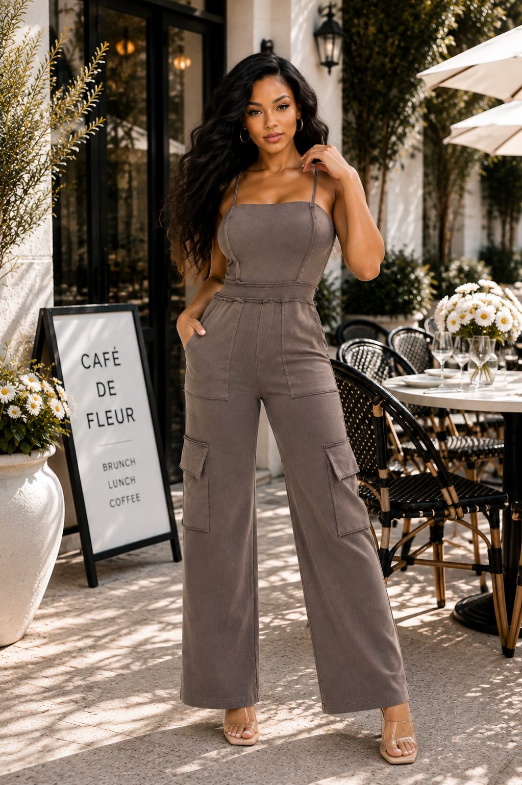 After Midnight Cargo Jumpsuit