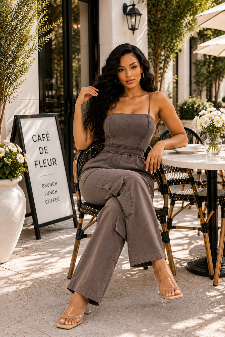 After Midnight Cargo Jumpsuit