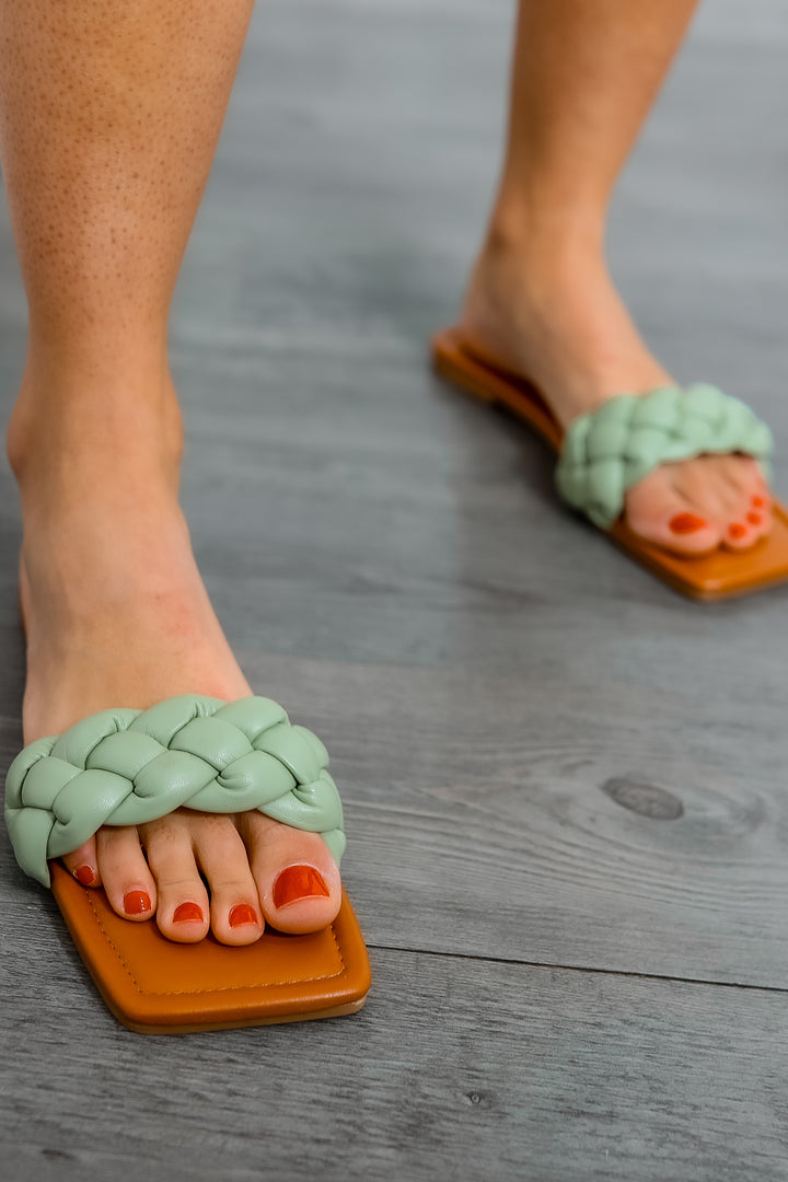 Slip Sage Luxe Braided Slides
