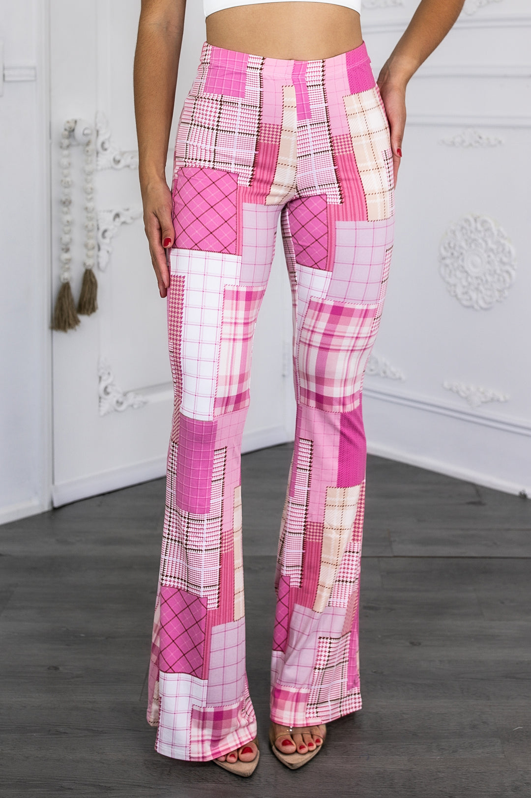 Patch It Up Print Flares