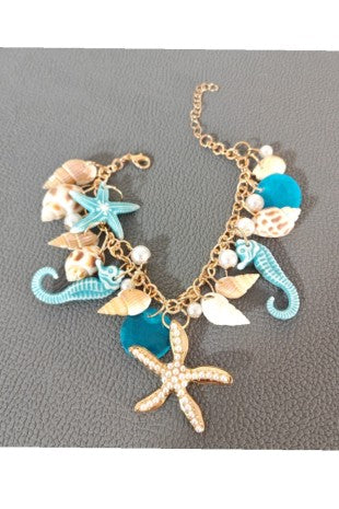Seaside Treasure Charm Bracelet