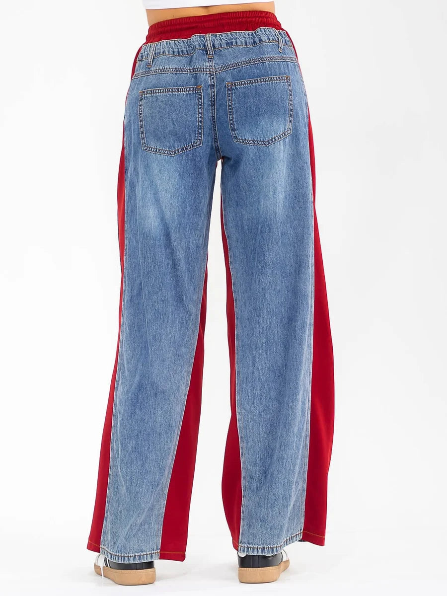 Apex Hybrid Wide Leg Jeans