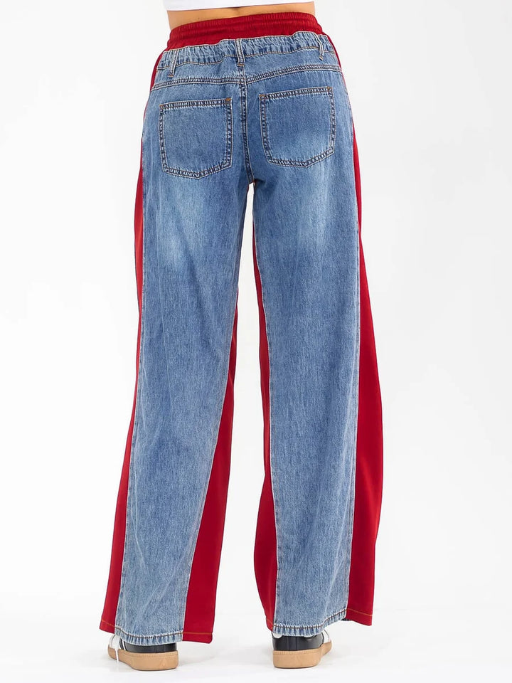 Apex Hybrid Wide Leg Jeans