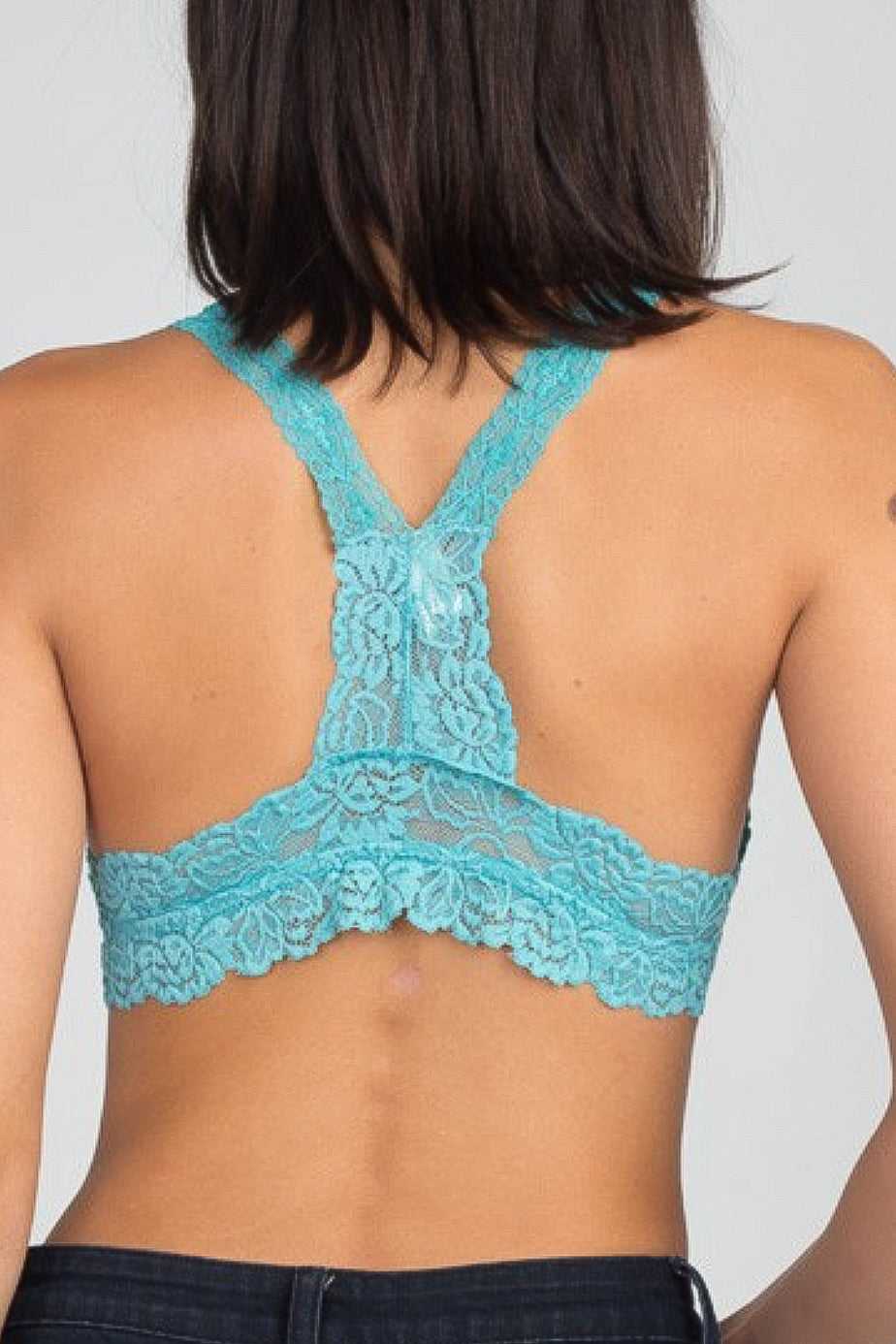 Lacexureous Gorgeous Lace Racerback Bralette