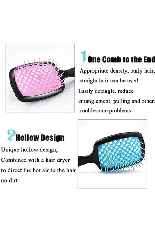 TIK TOK VIRAL DETANGLING HAIR MASSAGE COMB BRUSH