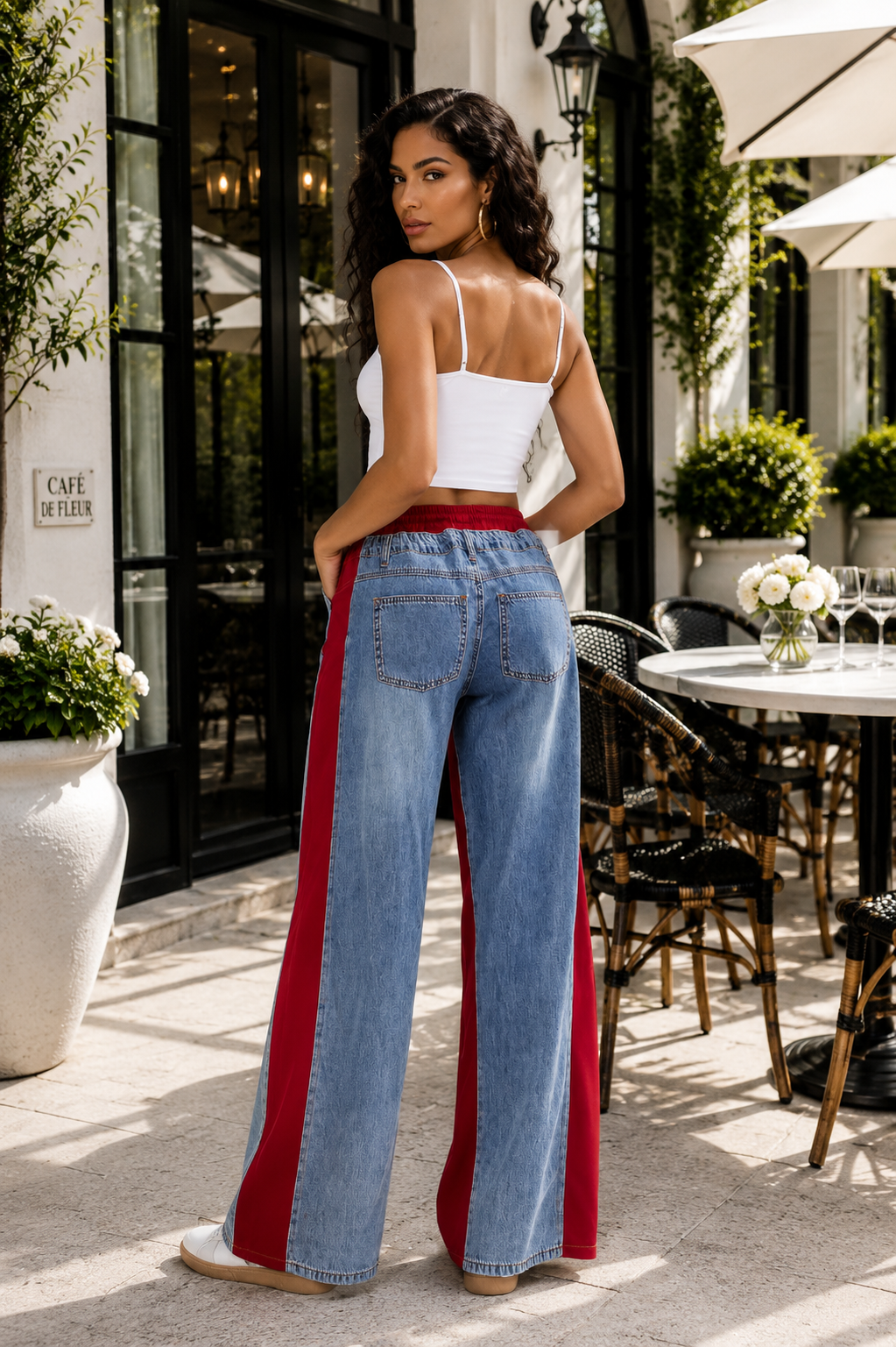 Apex Hybrid Wide Leg Jeans