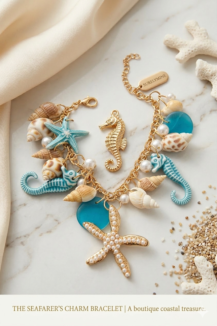 Seaside Treasure Charm Bracelet