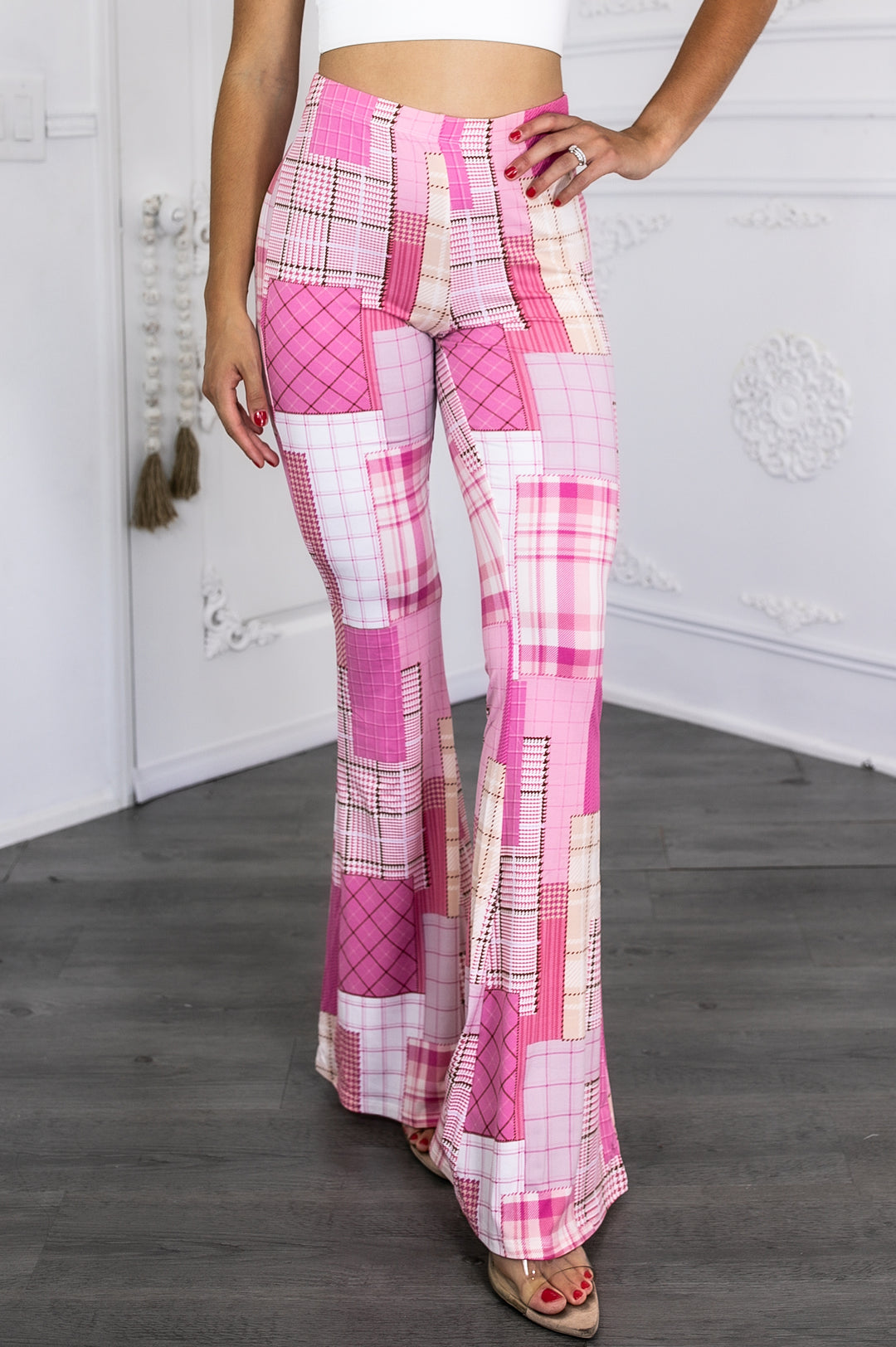 Patch It Up Print Flares