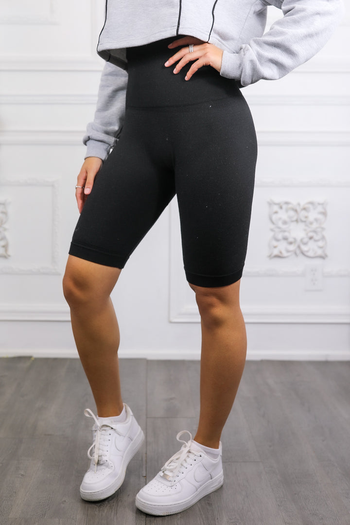 Keep It Tight Tummy Control Ribbed Biker Shorts 2.0