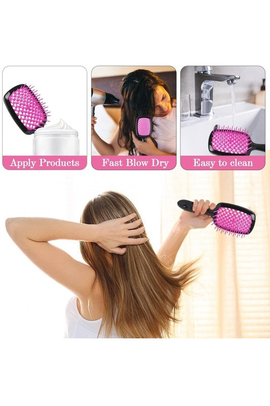 TIK TOK VIRAL DETANGLING HAIR MASSAGE COMB BRUSH