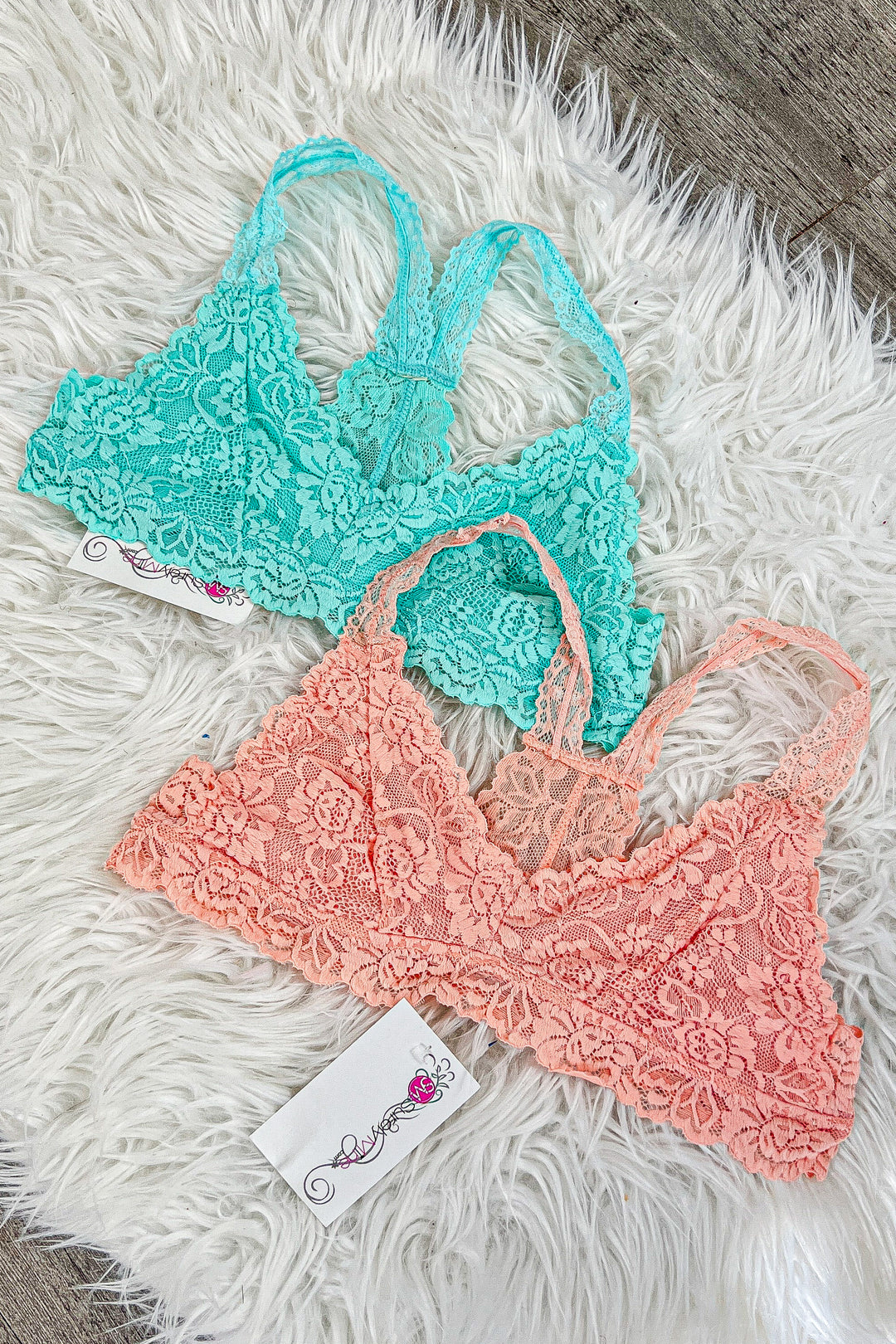 Lacexureous Gorgeous Lace Racerback Bralette