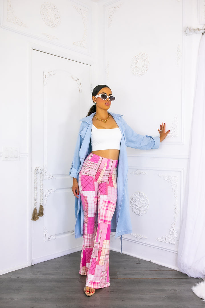 Patch It Up Print Flares