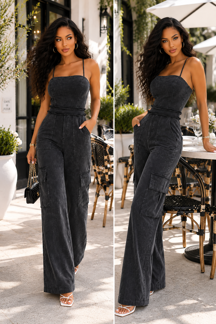 After Midnight Cargo Jumpsuit