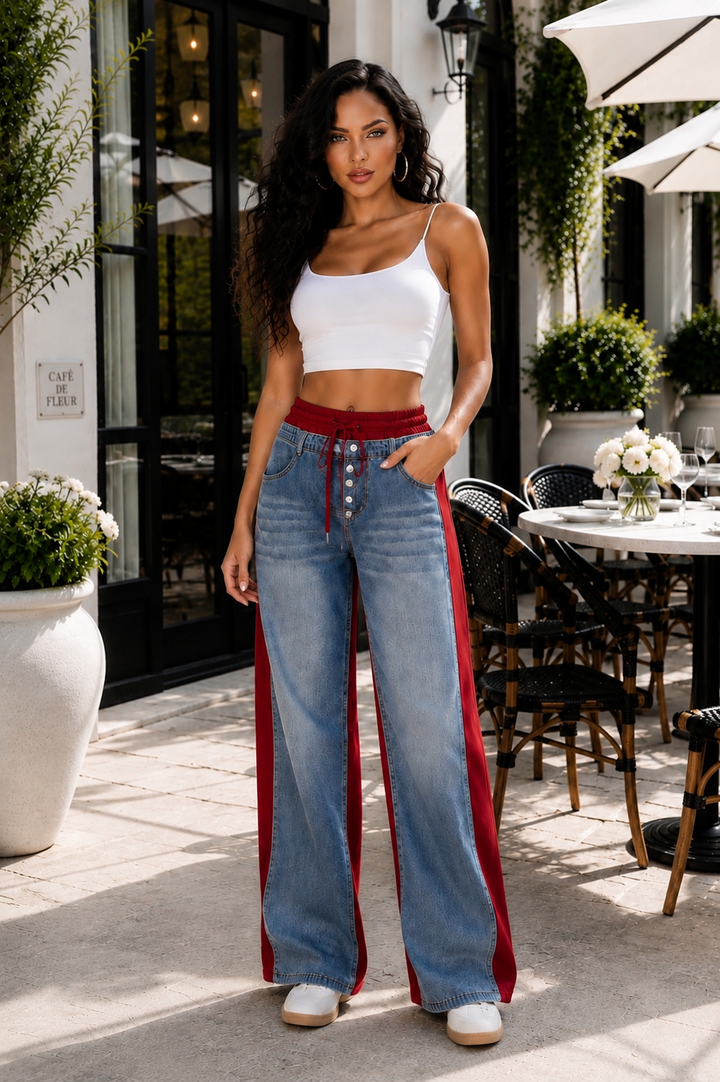 Apex Hybrid Wide Leg Jeans