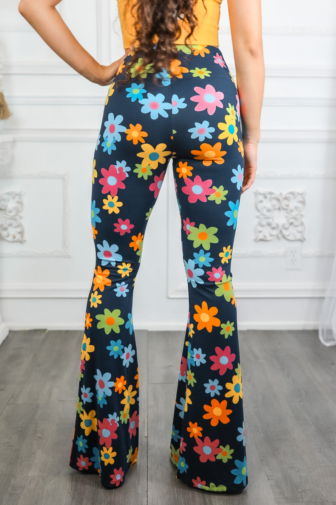 Floral Explosion Bell Bottoms