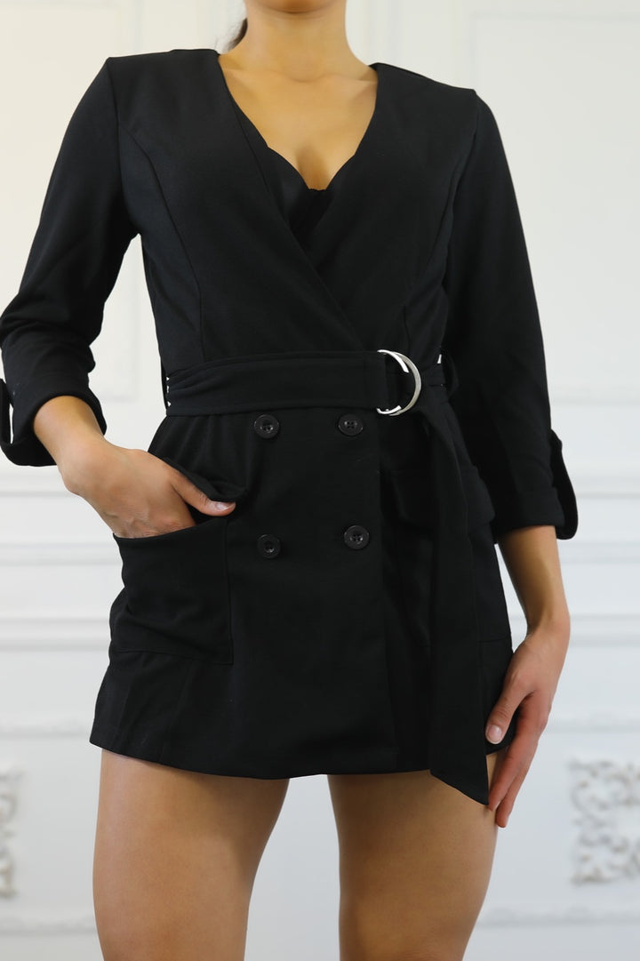 Next Level Blazer Romper