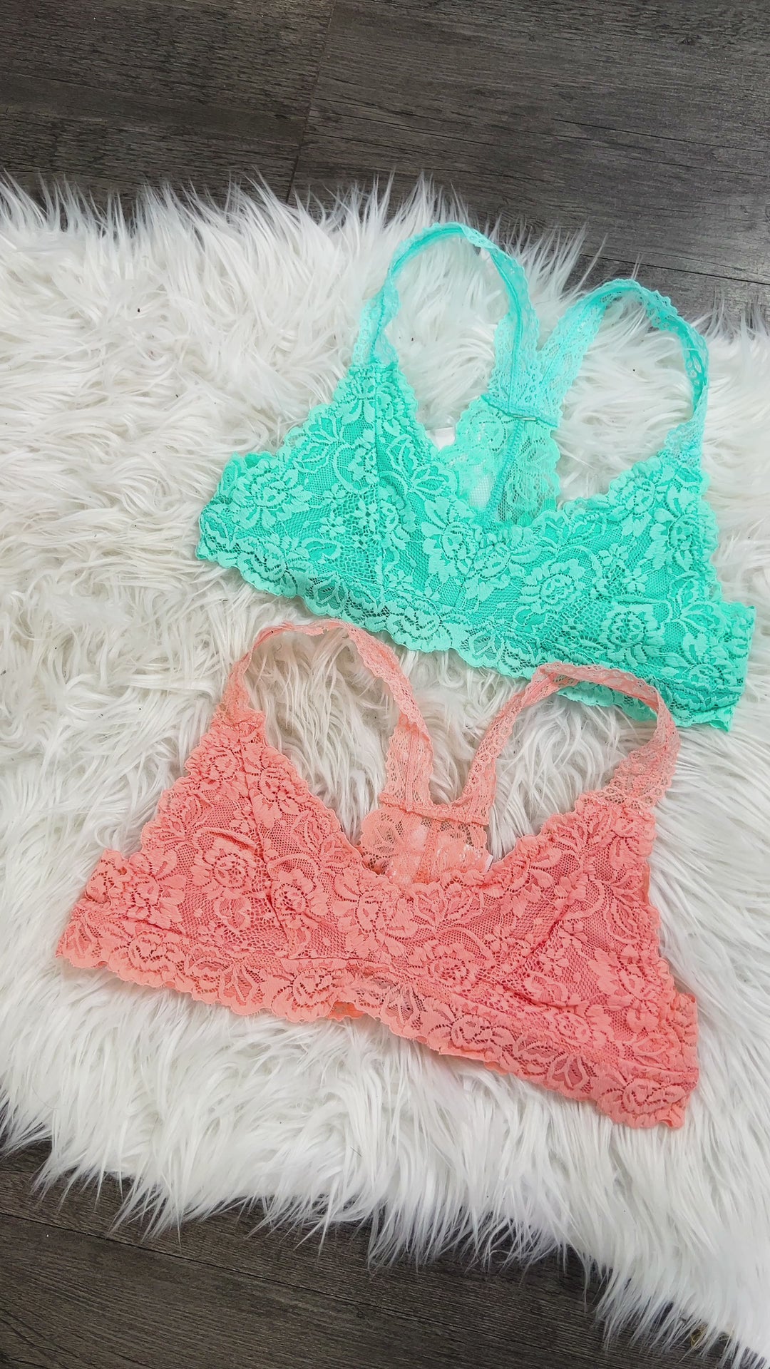 Lacexureous Gorgeous Lace Racerback Bralette