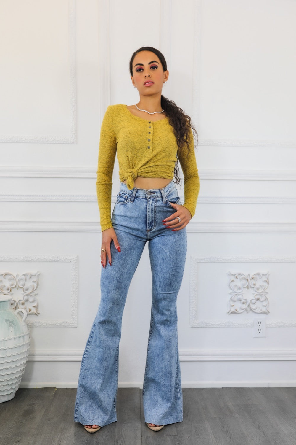 Flare Away High Rise Flare Jeans