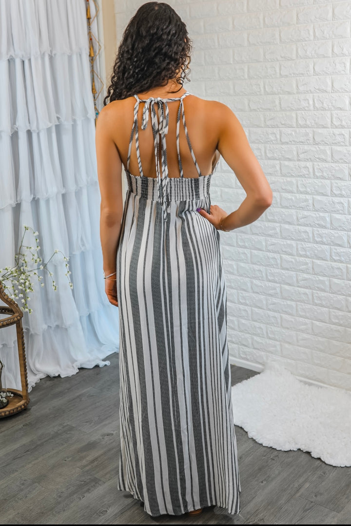 Mantana Maxi Dress with Side Slit