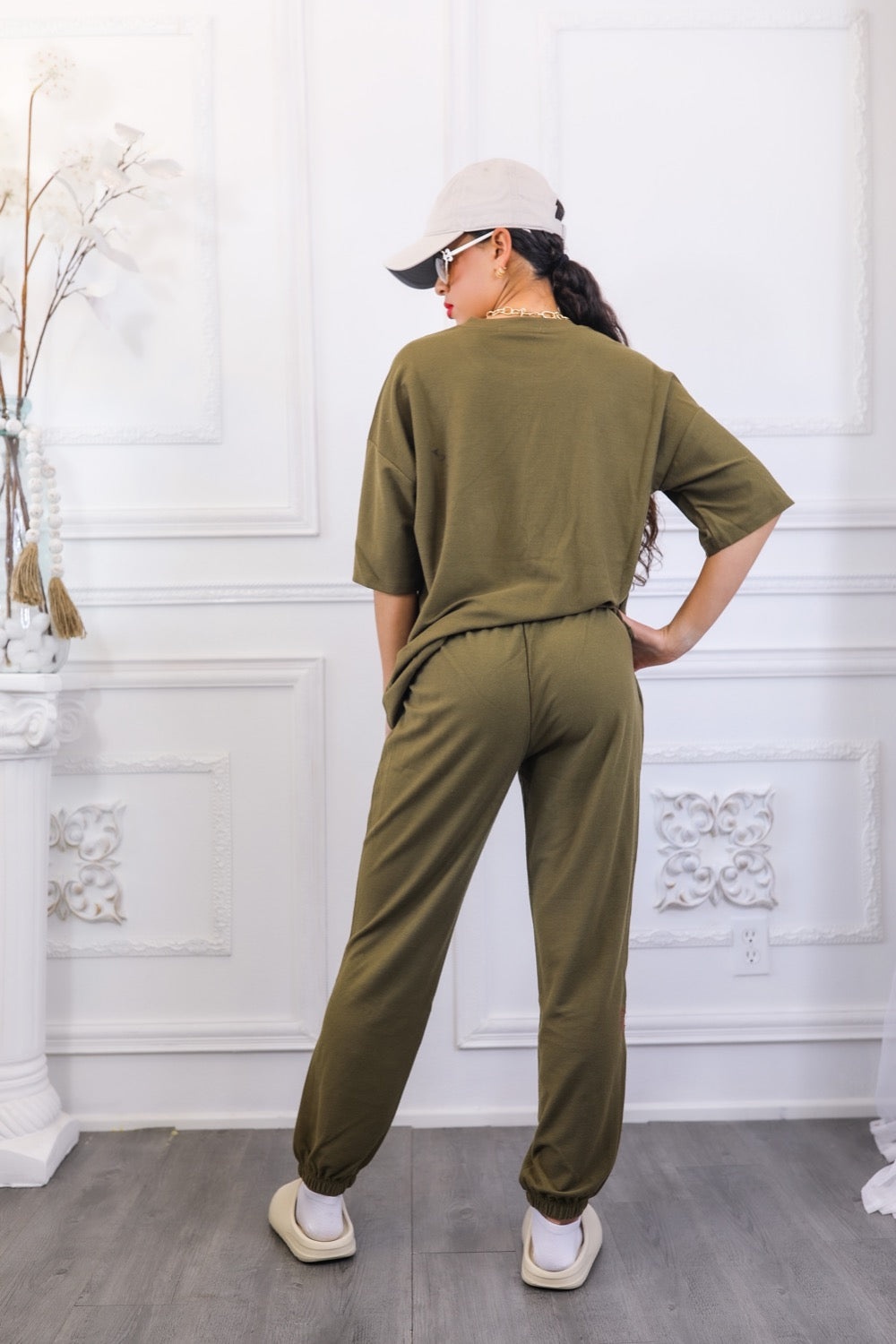 French Terry Jogger Pant Set