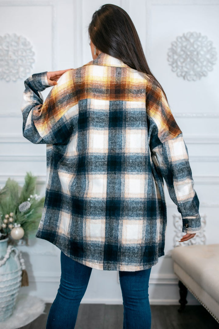 Warmest Walk Oversized Plaid Shacket