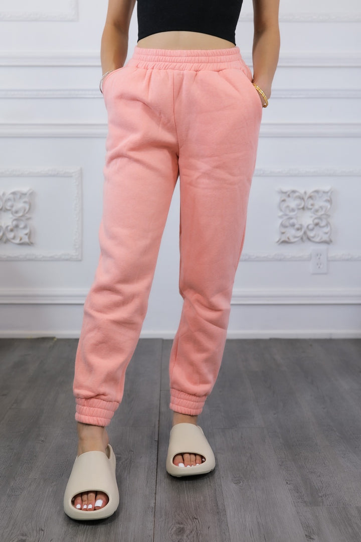 Fleece Lined Thick Joggers