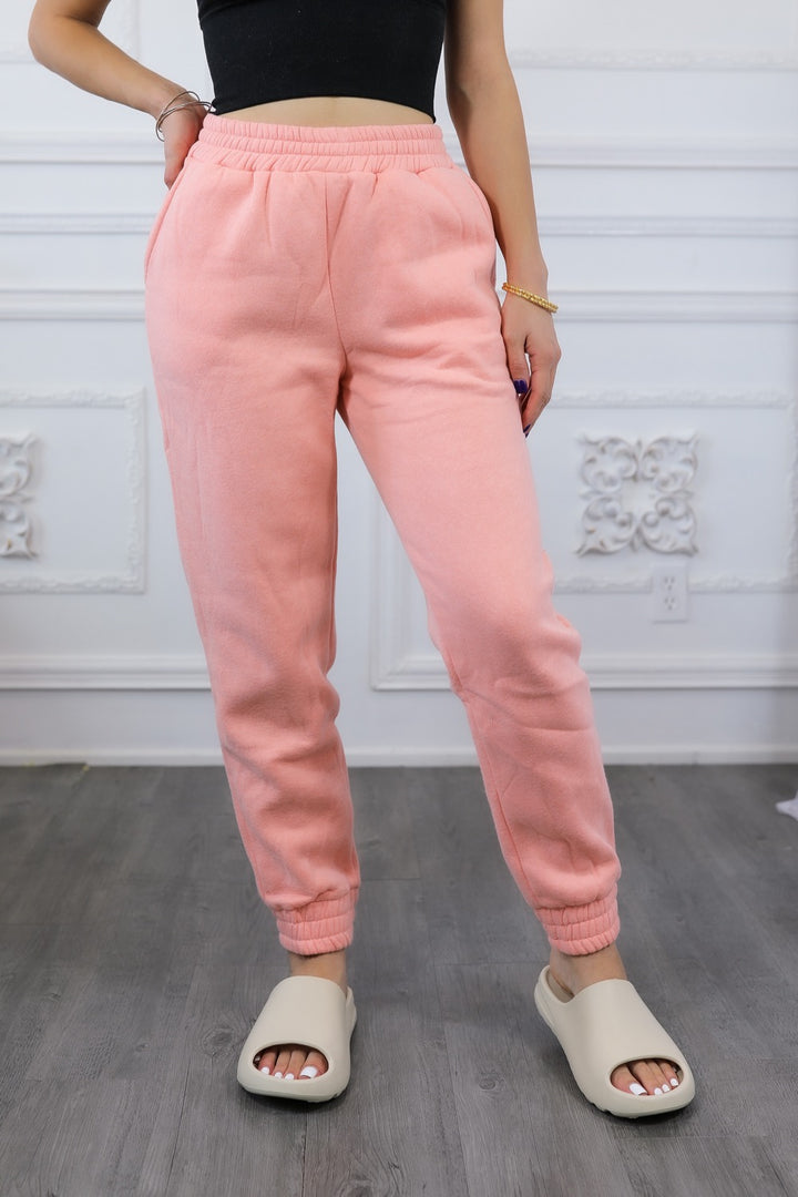 Fleece Lined Thick Joggers