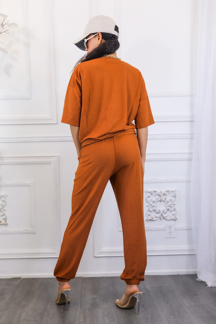 French Terry Jogger Pant Set